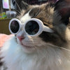 KFX-2978749 Multi-Color Round Frame Sunglasses for Dogs and Cats - UV380 Protection