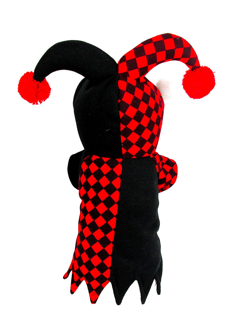KFX-2981309 Funny Clown Costume for Pets - Soft Polyester Shirt with Hat for Dogs and Cats
