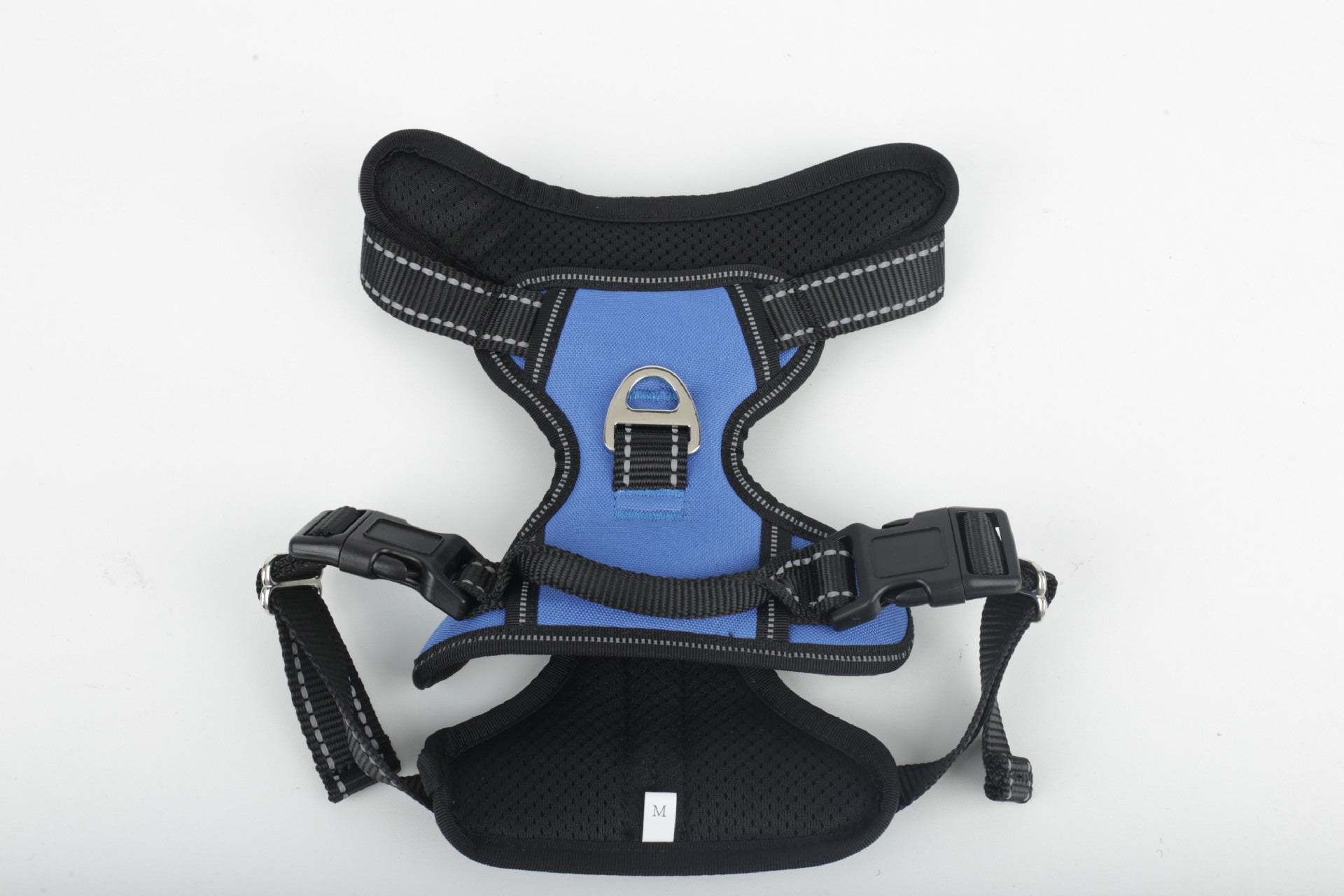 KFX-2981949 Large Multi-Color Nylon Dog Harness with Handheld Rope for Commuting