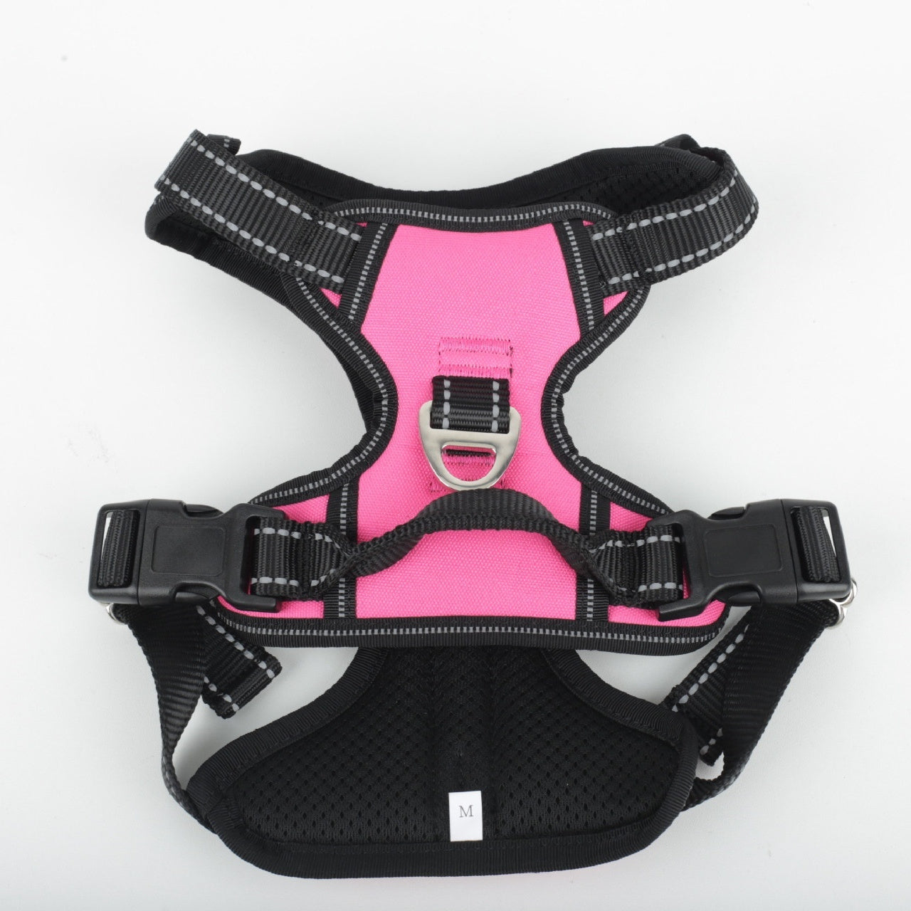 KFX-2981949 Large Multi-Color Nylon Dog Harness with Handheld Rope for Commuting