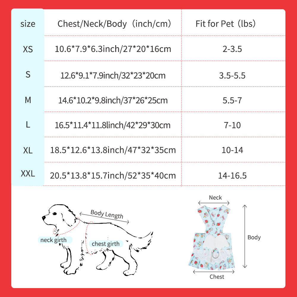 KFX-2984381 Charming Dog Harness Dress with Leash Set for Small Breeds, Featuring Angel Wings Design
