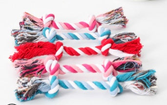 KFX-2987709 Durable Cotton Rope Dog Knot Toy for Play and Chewing