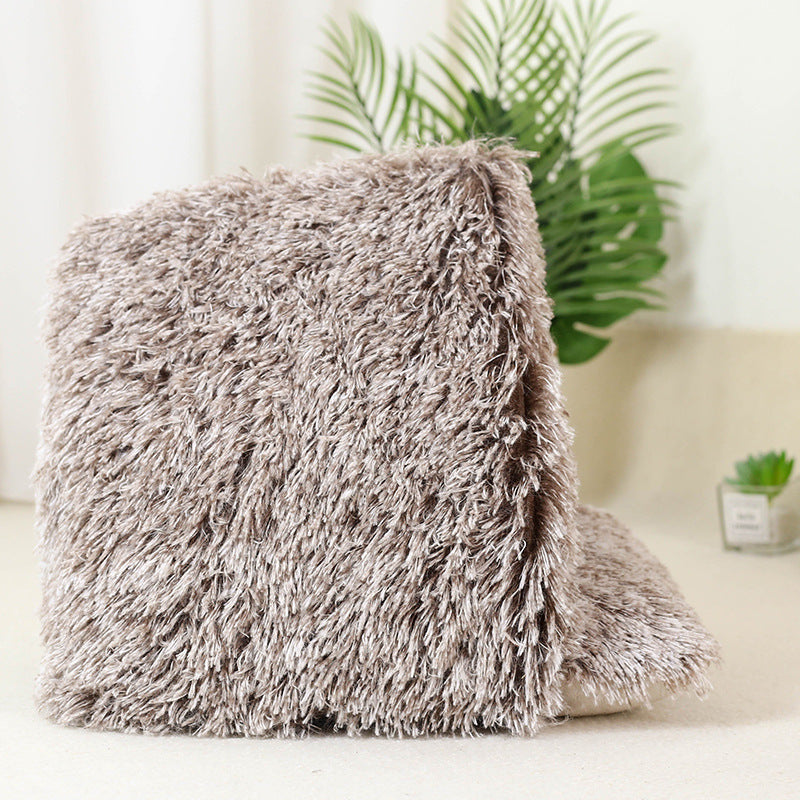 KFX-2992701 Cozy Semi-Closed Pet Bed for Cats and Small Dogs – Winter Warmth, Soft Cloth Comfort