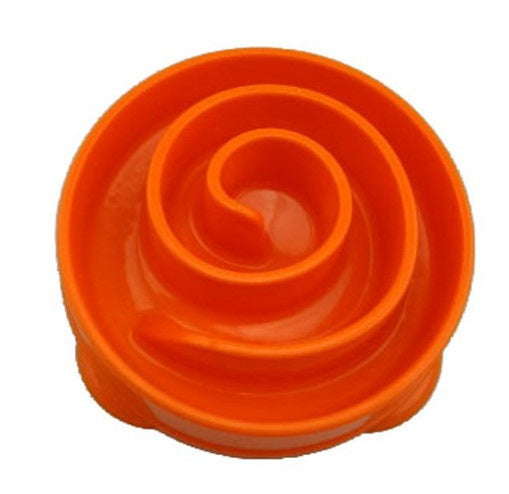 KFX-2992829 Puzzle Anti-Smashing Slow Feeder Dog Bowl for All Breeds, 28x28x5cm ABS Material