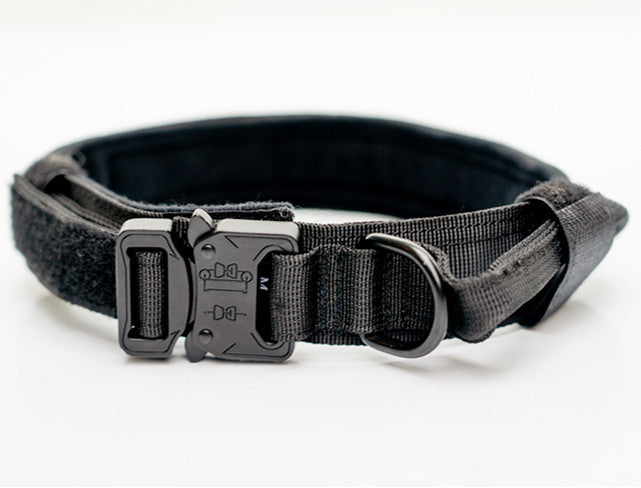 KFX-2994621 Nylon Dog Collars for Medium and Large Dogs in Khaki, Black, and Army Green