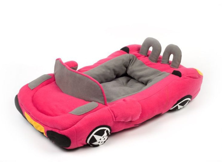 KFX-2998461 Stylish Dense Velvet Pet Sofa Bed with Encryption Sponge Filling - 72×50×30cm