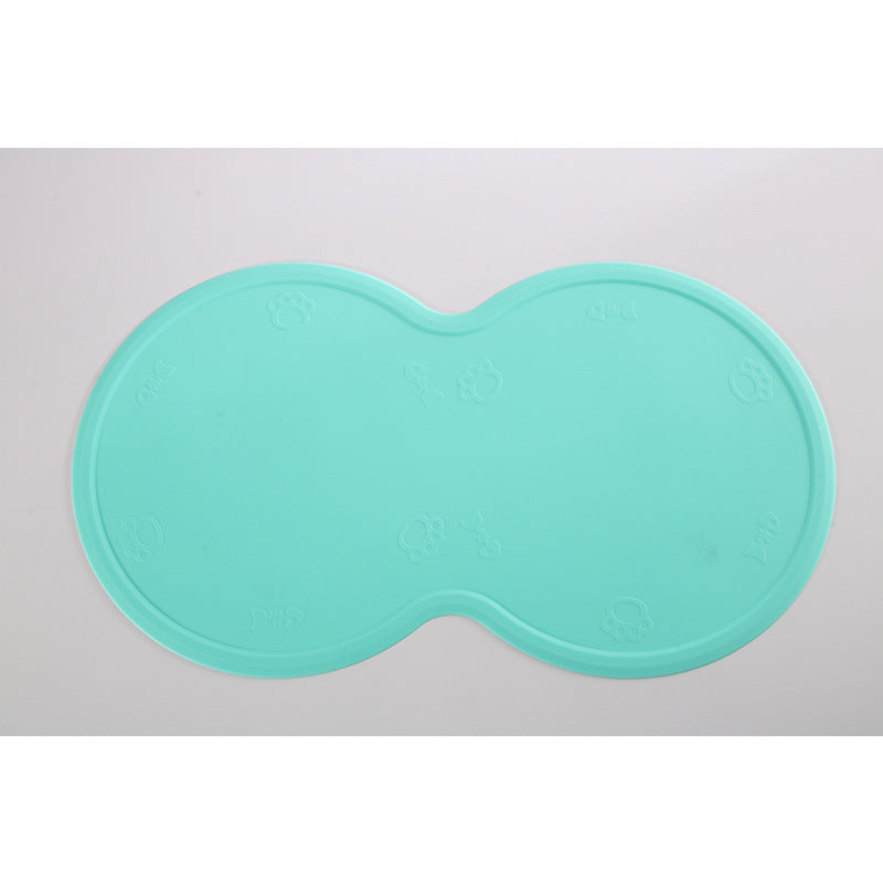 KFX-3000253 Eco-Friendly Food-Grade Silicone Pet Placemat - Durable, Easy to Clean, Non-Slip Design