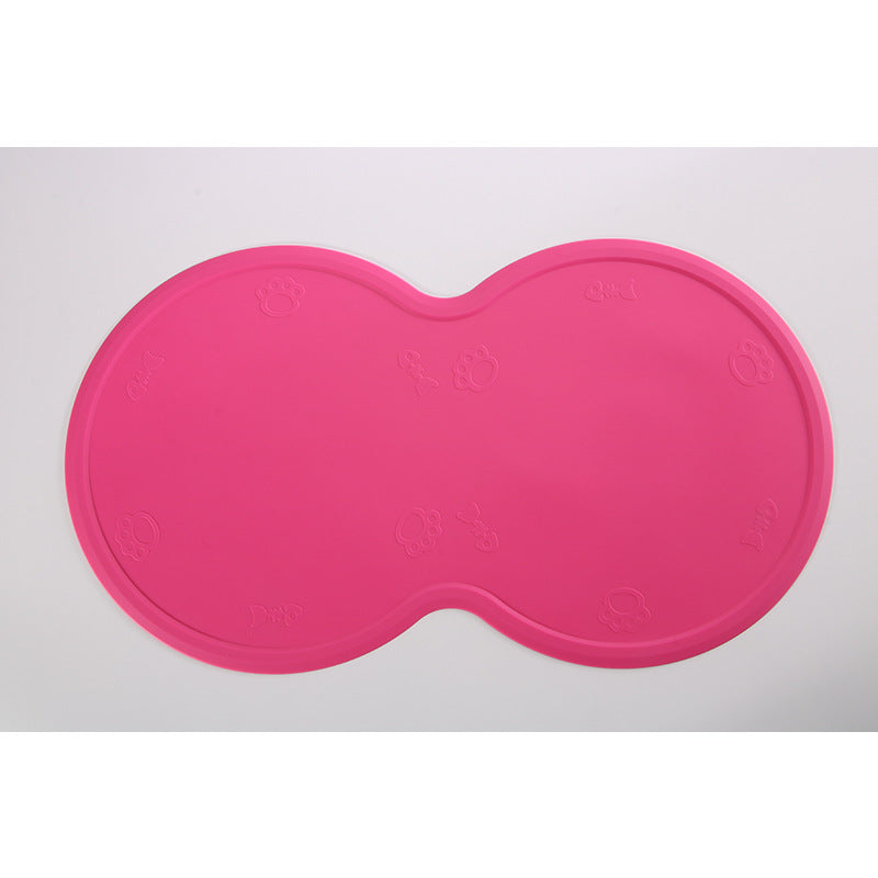KFX-3000253 Eco-Friendly Food-Grade Silicone Pet Placemat - Durable, Easy to Clean, Non-Slip Design