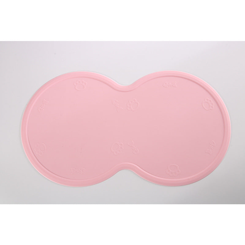 KFX-3000253 Eco-Friendly Food-Grade Silicone Pet Placemat - Durable, Easy to Clean, Non-Slip Design