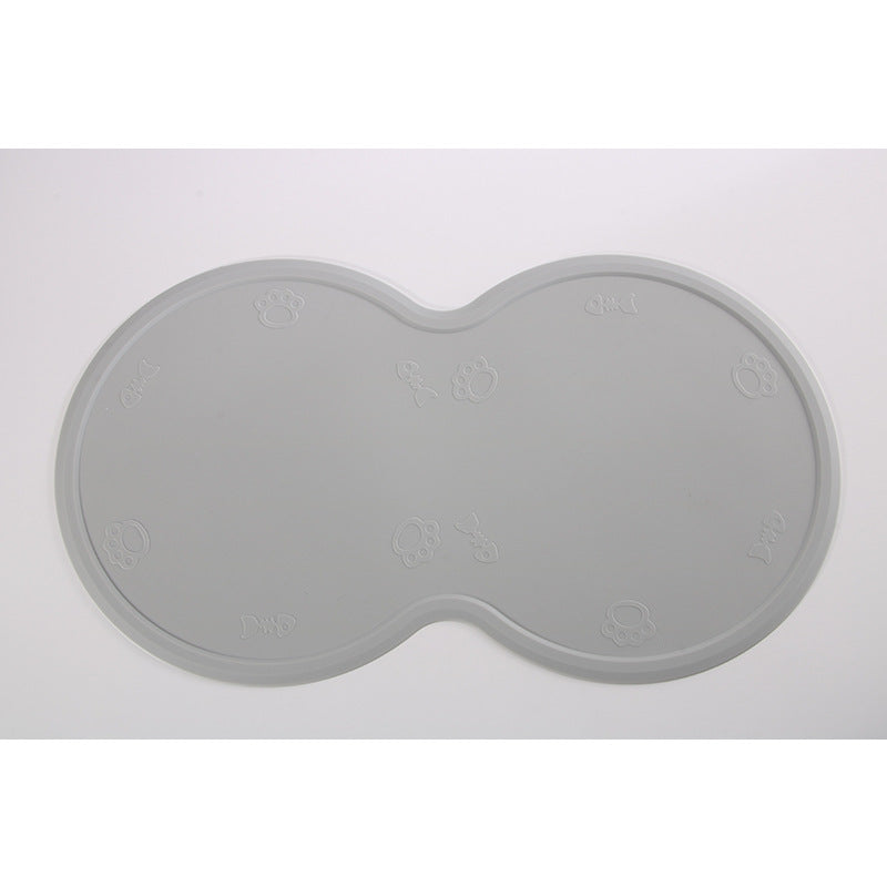 KFX-3000253 Eco-Friendly Food-Grade Silicone Pet Placemat - Durable, Easy to Clean, Non-Slip Design