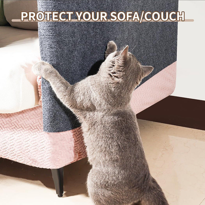 KFX-3002557 Self-Adhesive Cat Carpet Mat for Scratching and Comfort in Small and Large Sizes