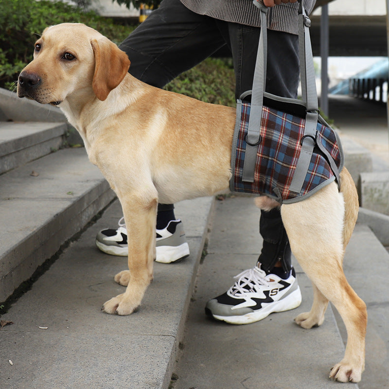 KFX-3003453 Postoperative Rehabilitation Assistive Belt for Dogs - Adjustable Sling for Elderly Pets' Hind Legs