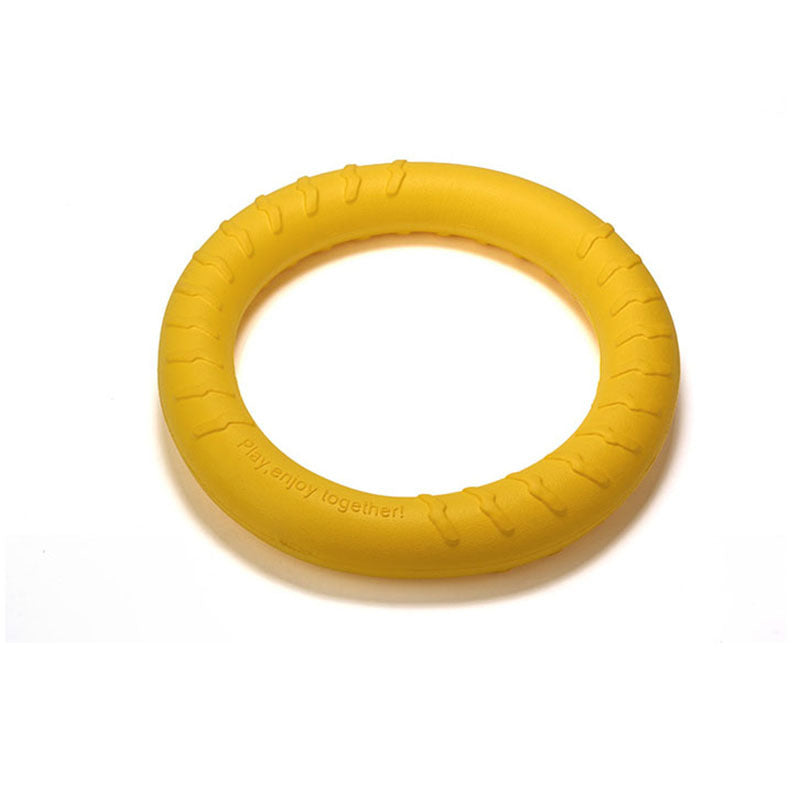 KFX-3004989 Durable EVA Dog Training Pull Ring for Interactive Play and Anxiety Relief