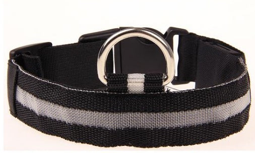 KFX-3006141 Reflective LED Safety Collar for Pets - Multiple Sizes Available