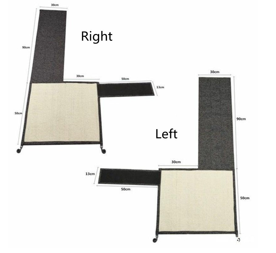 KFX-3010109 Sisal Cat Claw Sharpener Mat for Scratch Protection and Durable Use
