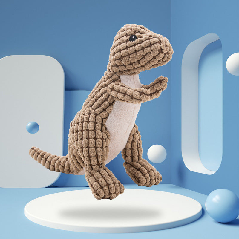 KFX-3010749 Plush Sound Toy for Dogs - Variety of Fun Animal Designs to Relieve Boredom