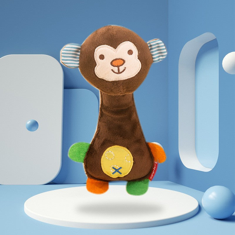 KFX-3010749 Plush Sound Toy for Dogs - Variety of Fun Animal Designs to Relieve Boredom
