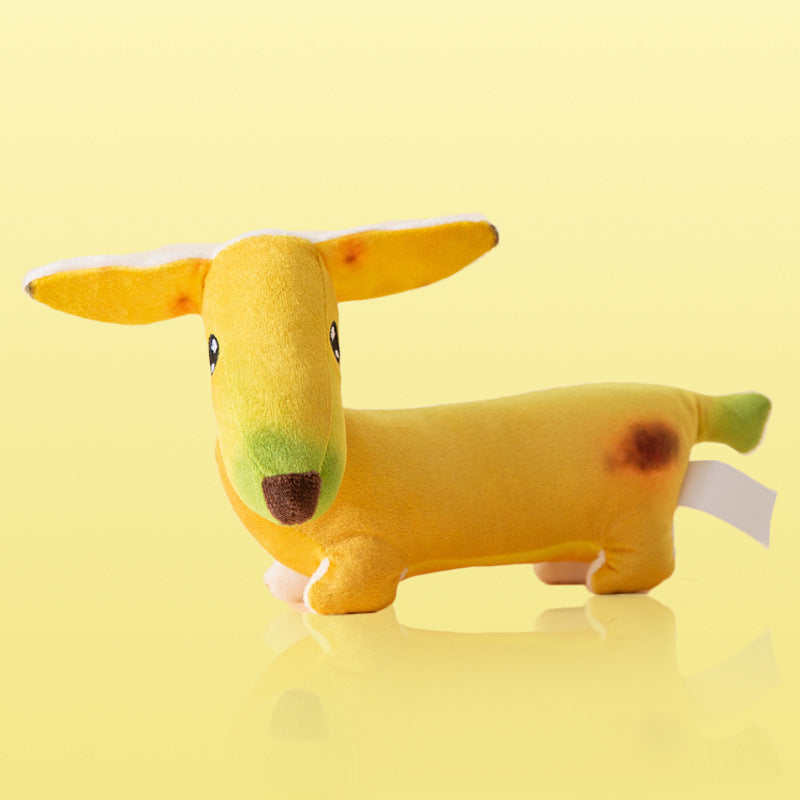 KFX-3010749 Plush Sound Toy for Dogs - Variety of Fun Animal Designs to Relieve Boredom