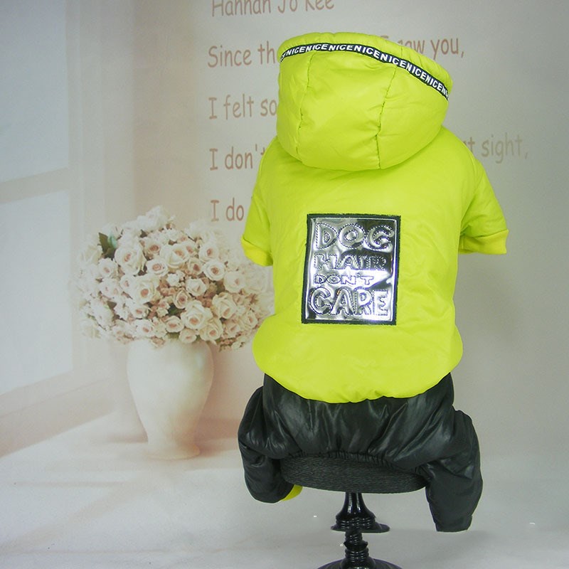 KFX-3012285 Warm and Stylish Hooded Puppy Clothes Made of Comfortable Polyester