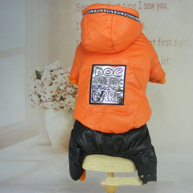 KFX-3012285 Warm and Stylish Hooded Puppy Clothes Made of Comfortable Polyester