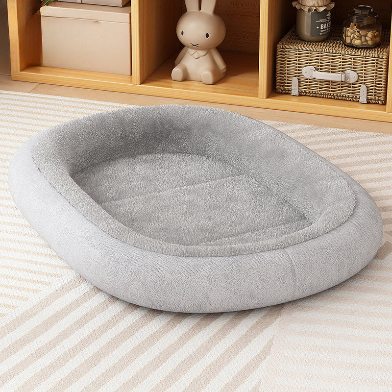 KFX-3017149 Thickened Winter Dog and Cat Kennel for Small to Medium Pets - All-Season Comfort