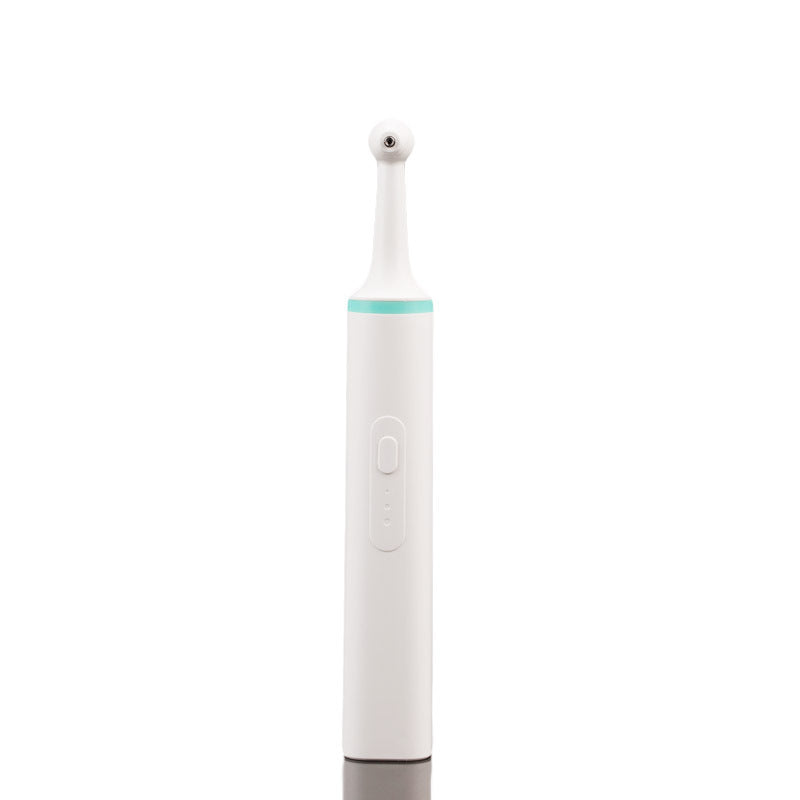 KFX-3017533 Pet Electric Tooth Polisher with Threaded Brush Head and Two Power Supply Options