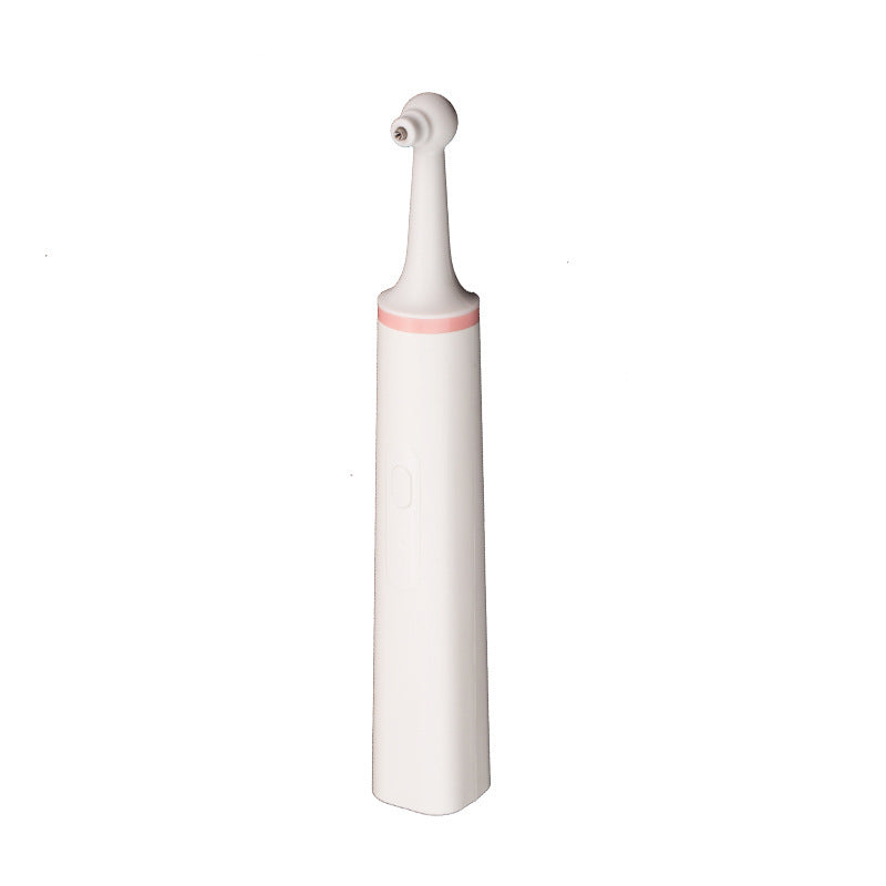 KFX-3017533 Pet Electric Tooth Polisher with Threaded Brush Head and Two Power Supply Options