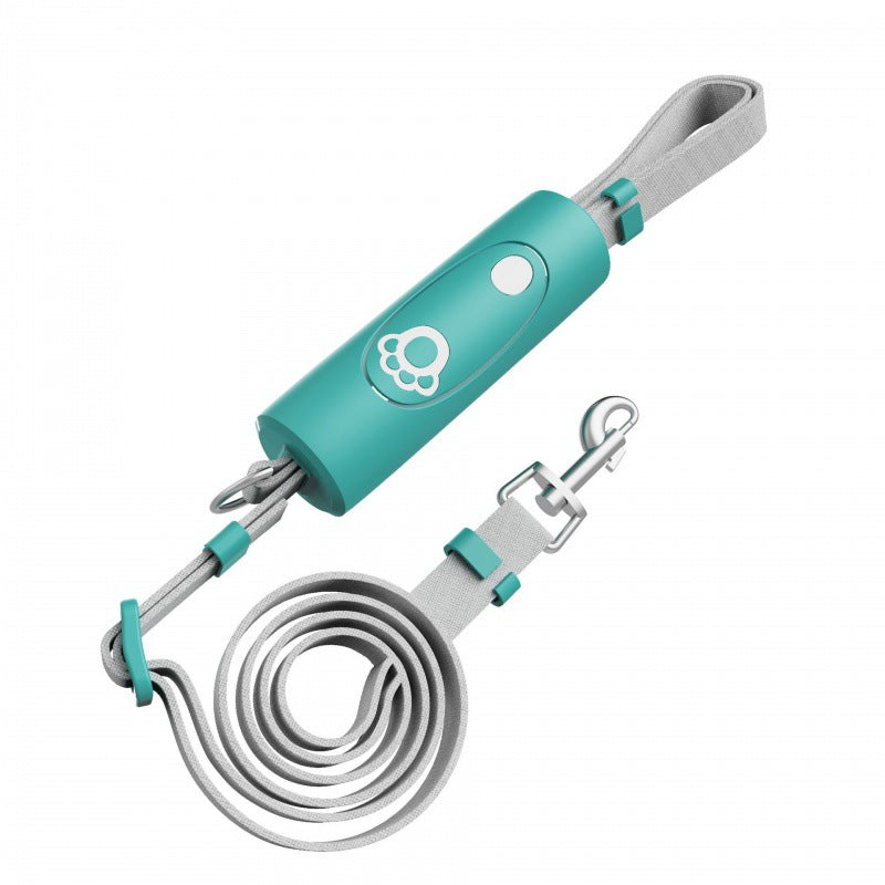 KFX-3019453 Elastic Nylon Dog Leash for Small and Medium Breeds - Various Colors Available