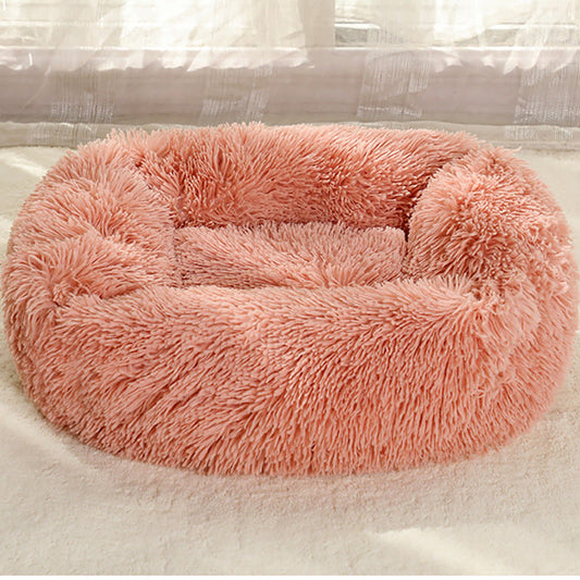 KFX-3019709 Cozy Long Hair Square Pet Nest Mat in Various Colors and Sizes