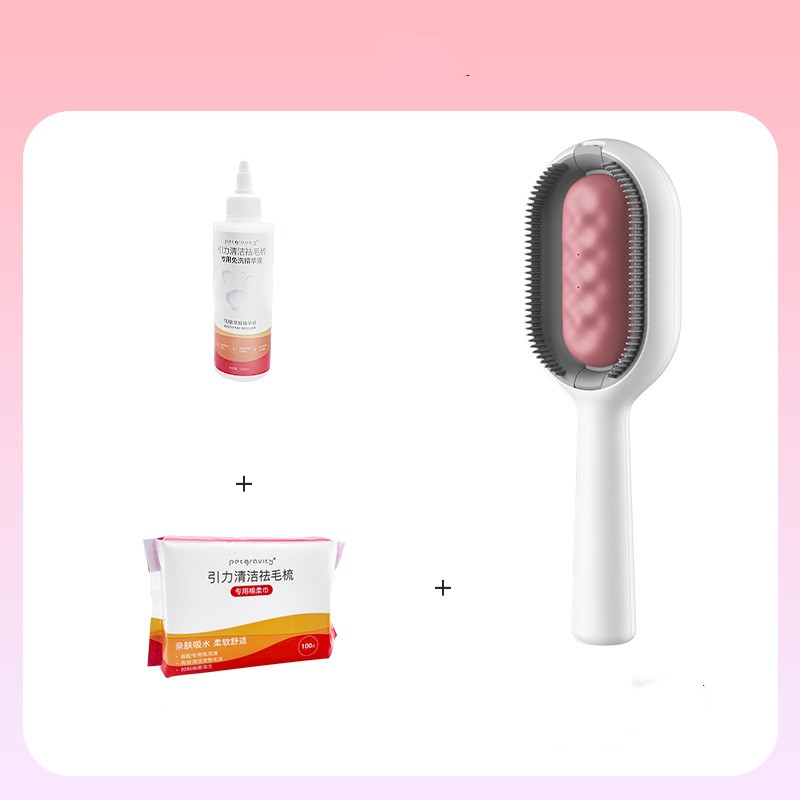 KFX-3021245 Pet Hair Removal Comb with ABS Silicone for Effective Grooming