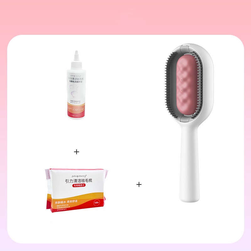 KFX-3021245 Pet Hair Removal Comb with ABS Silicone for Effective Grooming