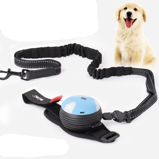 KFX-3025213 Adjustable Automatic Telescopic Pet Leash - Nylon Traction Belt in Pink, Green, Blue, and Black