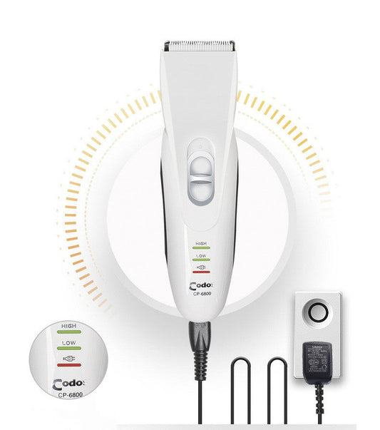KFX-3027005 Electric Pet Hair Trimmer with Dual Power, Combs, and Accessories