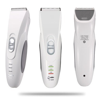 KFX-3027005 Electric Pet Hair Trimmer with Dual Power, Combs, and Accessories