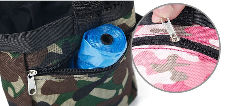 KFX-3027645 Multi-Functional Camouflage Pet Carrier with Waterproof Lining