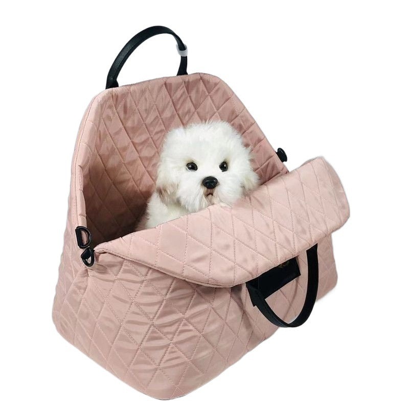 KFX-3033405 Universal Waterproof Pet Backpack for Small Pets - Available in Beige, Light Gold, Light Pink