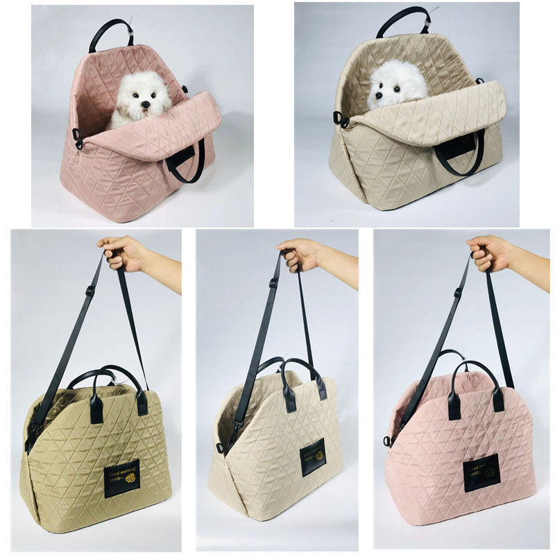 KFX-3033405 Universal Waterproof Pet Backpack for Small Pets - Available in Beige, Light Gold, Light Pink