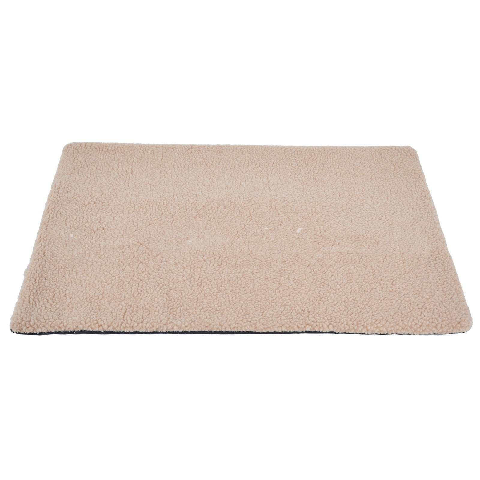 KFX-3035197 Self-Heating Pet Bed Blanket in Dark Gray, Beige, or Milky White - Soft Berber Fleece, Available in Two Sizes