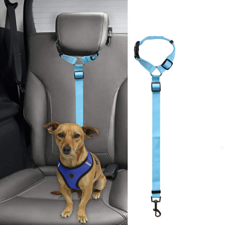 KFX-3036733 Car Backseat Pet Leash for Enhanced Stability – Durable Polyester, Available in Multiple Colors
