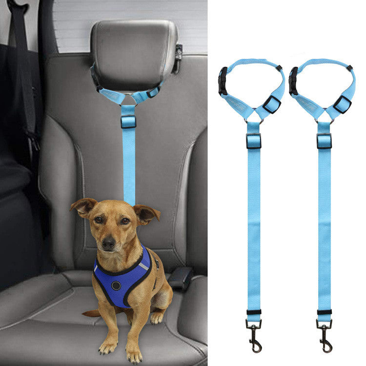 KFX-3036733 Car Backseat Pet Leash for Enhanced Stability – Durable Polyester, Available in Multiple Colors