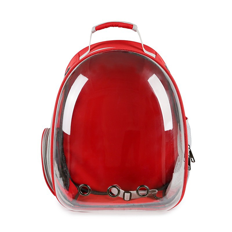 KFX-3039165 Portable Cat Space Capsule with Transparent Window and Safety Features