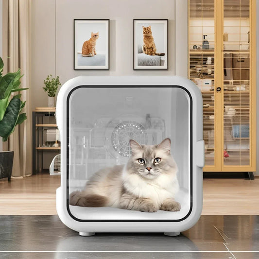 KFX-304019 Temperature Control Pet Dryer Box for Cats and Dogs, 220-240V, Compact Design