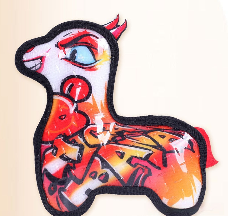 KFX-3045309 Colorful Cat Toy Assorted Animal Designs - PVC Fabric, 21 x 24 cm