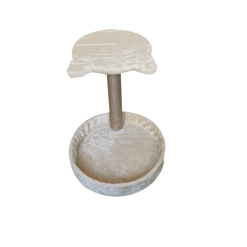 KFX-3045949 Cat Climbing Frame with Integrated Column in Multiple Color Options