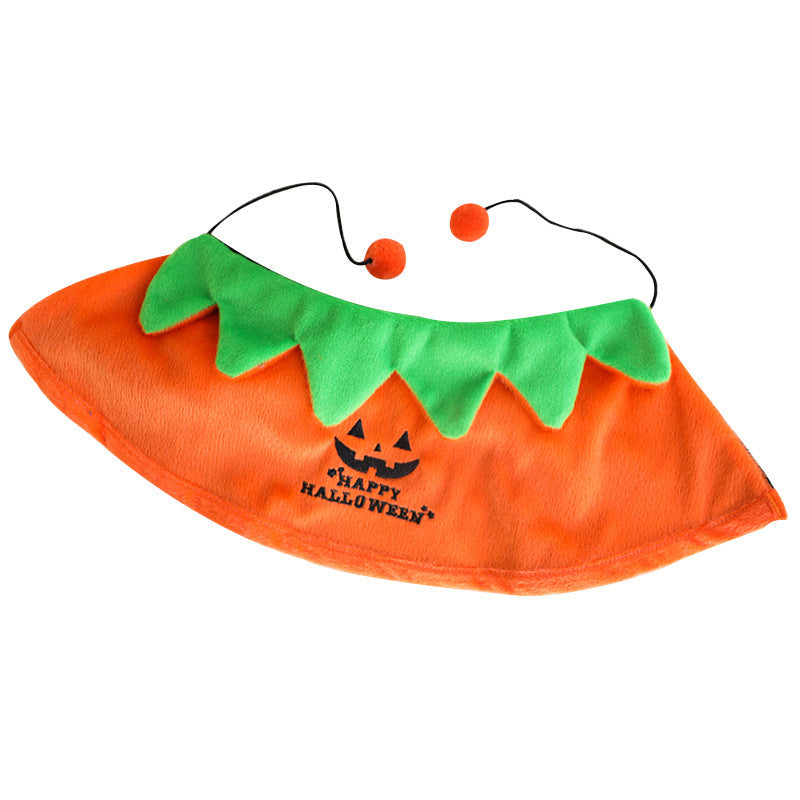 KFX-3046845 Halloween Pet Costume with Pumpkin Cloak and Bat Wings