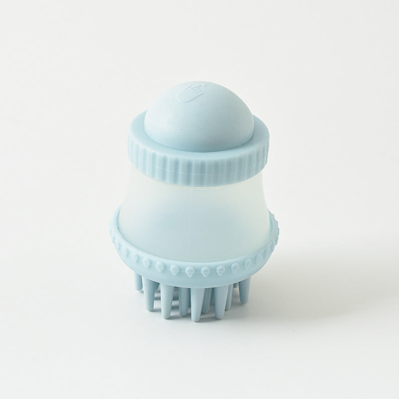KFX-3050301 Multifunctional Silicone Pet Bath Brush for Easy Grooming and Massage