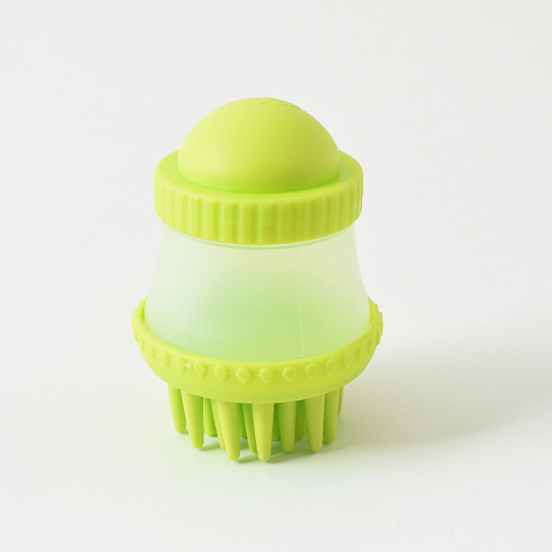 KFX-3050301 Multifunctional Silicone Pet Bath Brush for Easy Grooming and Massage