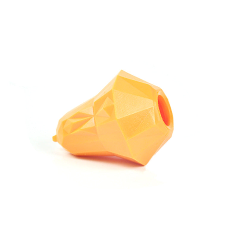 KFX-3053245 Dog Chew Toy Ball with Squeak and Snack Features - Durable Rubber Design in Various Colors
