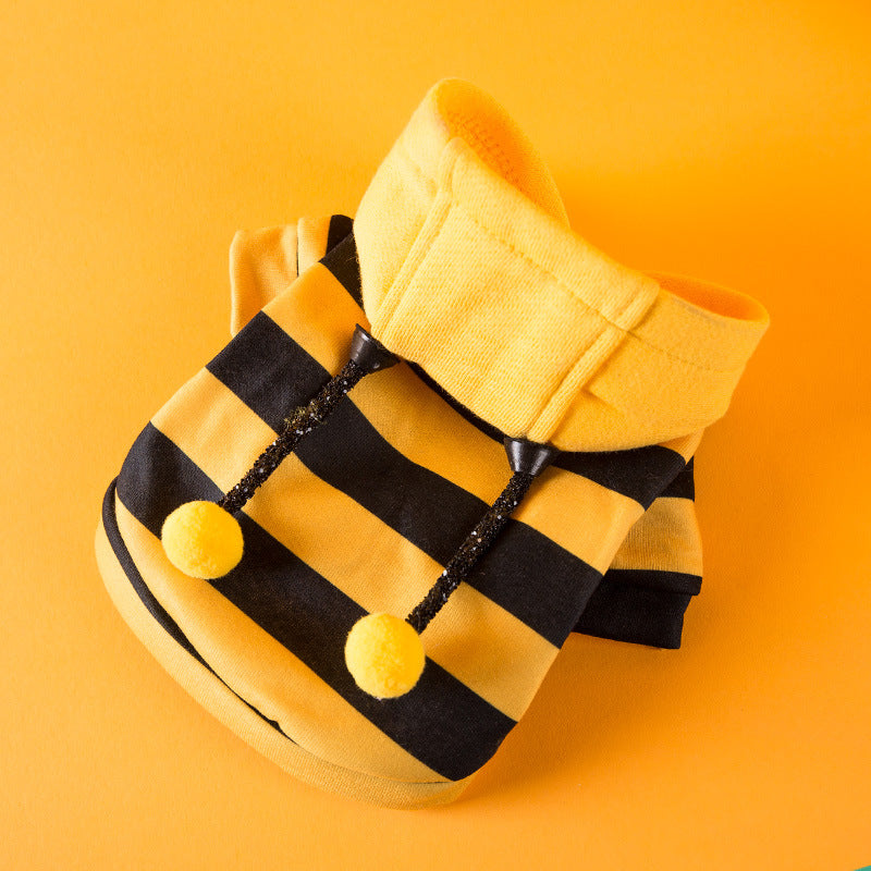 KFX-3053501 Adorable Yellow Milk Silk Sweater for Dogs - Cute Style, Comfortable Fit