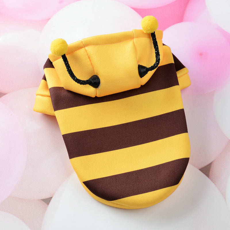 KFX-3053501 Adorable Yellow Milk Silk Sweater for Dogs - Cute Style, Comfortable Fit